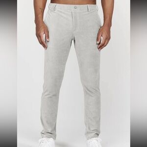 Men's Redvanly Corduroy Pants in Light Gray